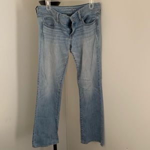 American Eagle size 10 long slim boot jeans